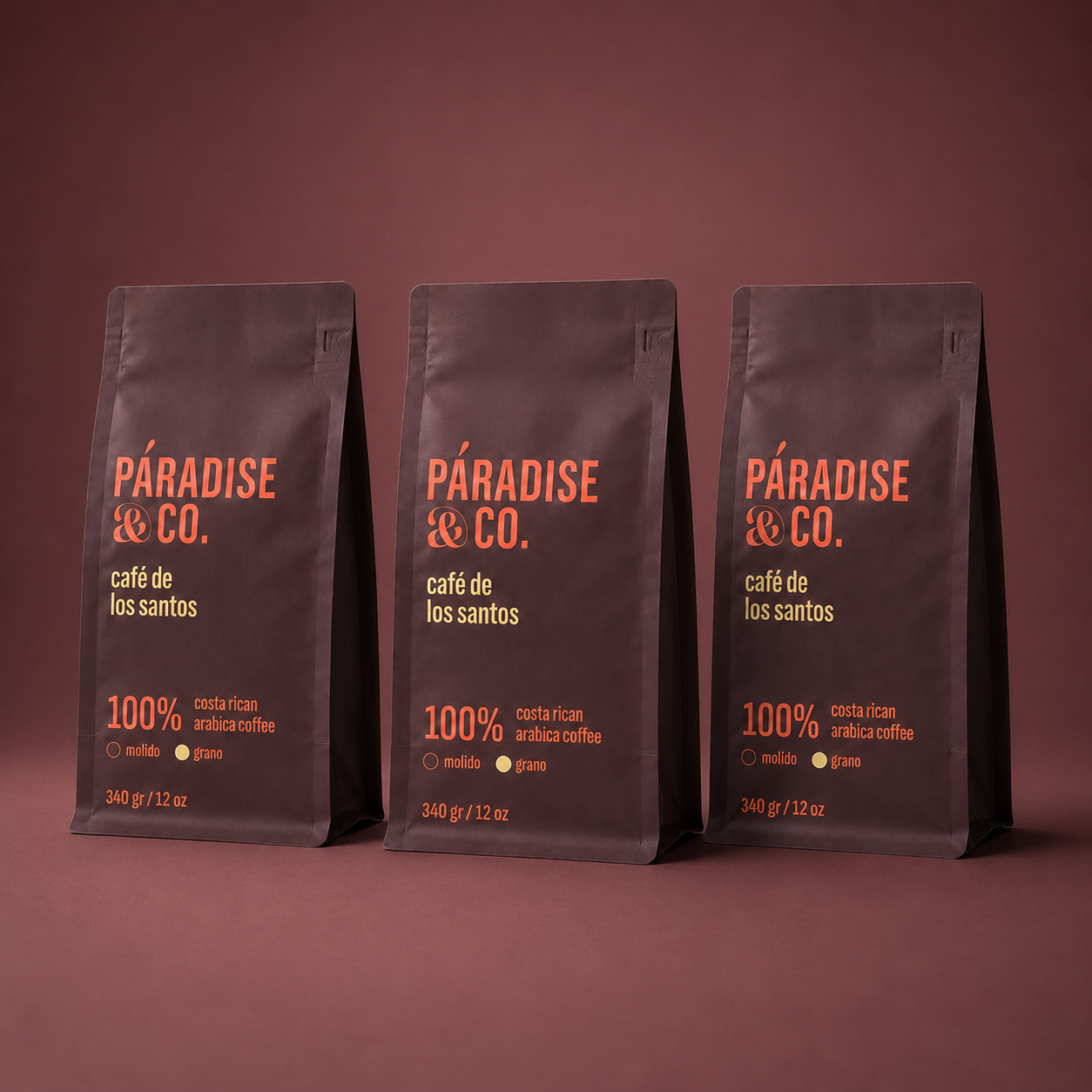 café de los santos paquete familiar (3X340g=1.02KG)